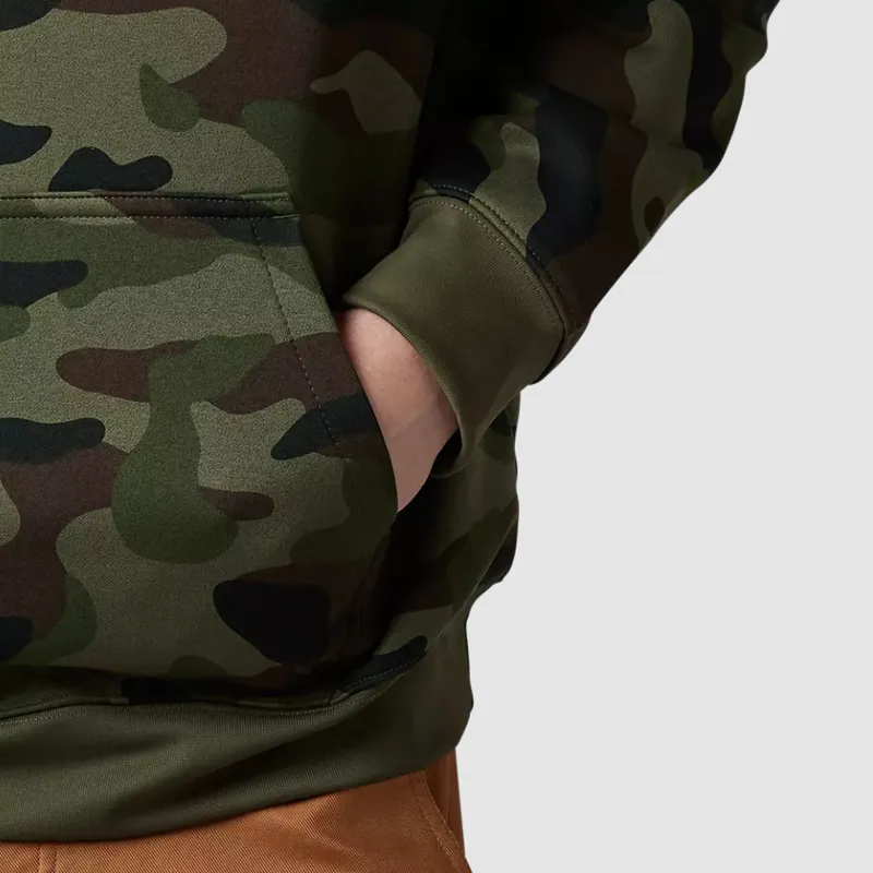 Fox Racing Vzns Camo Pullover Hoodie in Green Camo-3